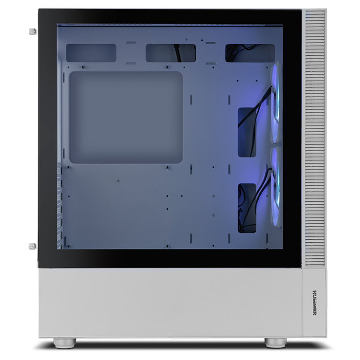 NOX Hummer Nemesis Semitorre Blanca con Cristal Templado y ARGB NOX Hummer Nemesis Semitorre Blanca con Cristal Templado y ARGB