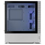 NOX Hummer Nemesis Semitorre Blanca con Cristal Templado y ARGB