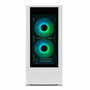 NOX Hummer Nemesis Semitorre Blanca con Cristal Templado y ARGB