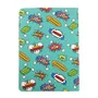 Maillon Technologique Funda Universal 11" (27.9 cm) Folio Comic Multicolor con Soporte - Resistente a Golpes y Arañazos para Tablets