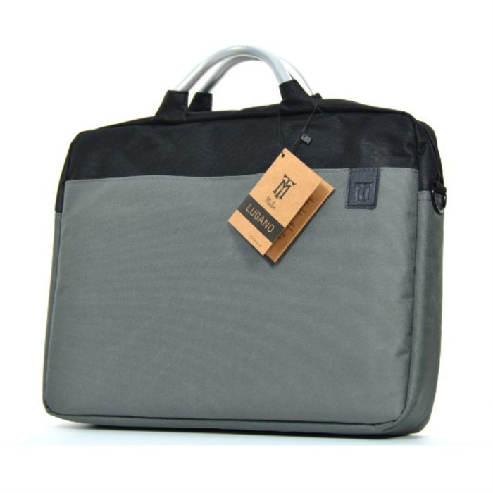 Maillon Technologique Maletín Lugano 40,6 cm (16") Gris para portátil, con múltiples compartimentos Maillon Technologique Maletín Lugano 40,6 cm (16") Gris para portátil, con múltiples compartimentos