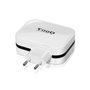 Tooq TQWC 1SC04WT Cargador de Pared 27W USB-C + USB-A Blanco
