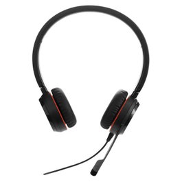 Jabra 4999-823-309 Headset Evolve 20 SE MS Stereo Auriculares Informáticos Negros