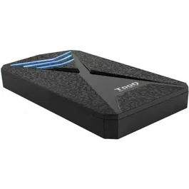 TooQ TQE-2550BL Caja Externa Gaming para Disco Duro 2.5" USB 3.1 Sin Tornillos