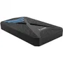 TooQ TQE-2550BL Caja Externa Gaming para Disco Duro 2.5" USB 3.1 Sin Tornillos