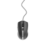 Gembird MUS-GU-02 Ratón Ambidextro USB 2400 DPI Negro