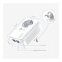 TP-Link TL-PA7027P Kit Powerline Gigabit, Adaptadores PLC AV2 1000 Mbps, 2 Puertos Ethernet, Blanco