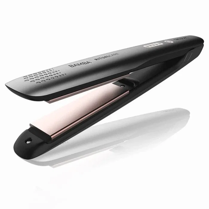 Cecotec Plancha de Pelo RitualCare 890 Titanium - MultiStyle, Placas Flotantes de Titanio 3D, Alisado y Ondulaciones, Temperatura 140-220°C, Cable 3m, Color Gris