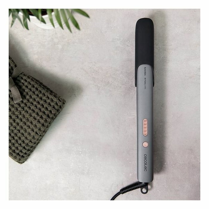 CECOTEC Bamba RitualCare 890 Titanium Plancha de Pelo Gris