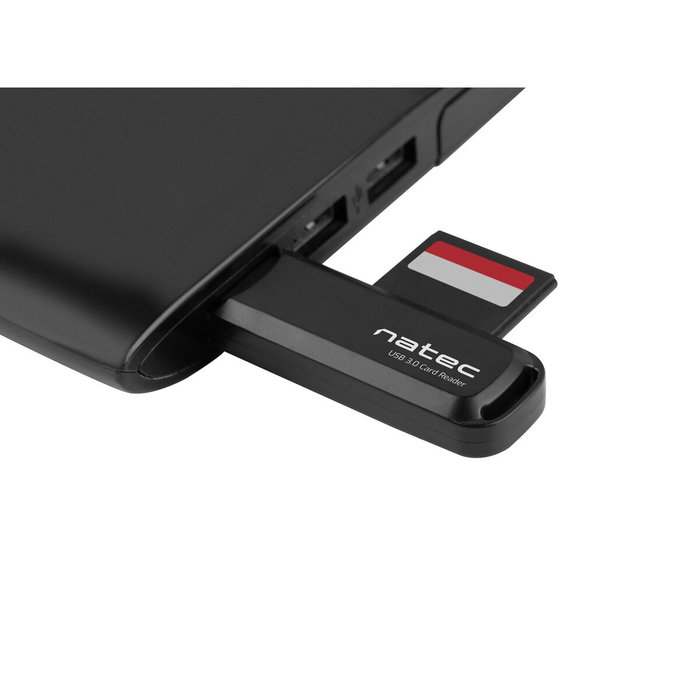 Natec Scarab 2 Lector de Tarjetas USB 3.2 Gen 1 Negro