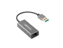 Natec Cricket Adaptador Ethernet USB 3.2 Gen 1 (3.1) a RJ45 Gigabit 10/100/1000 Mbit/s Negro - Aluminio