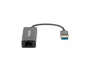 Natec Cricket Adaptador Ethernet USB 3.2 Gen 1 (3.1) a RJ45 Gigabit 10/100/1000 Mbit/s Negro - Aluminio
