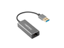 NATEC Cricket Adaptador USB 3.2 Gen 1 a RJ-45 Negro