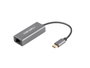 Natec Cricket Adaptador USB-C a Ethernet RJ45 1Gbps Gris