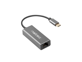 Natec Cricket Adaptador USB-C 3.1 a Ethernet RJ45 Gigabit 1 Gbps