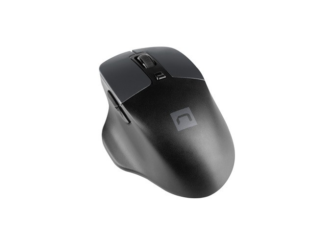 Natec Ratón Blackbird 2 Inalámbrico Silencioso Óptico 1600 DPI Negro