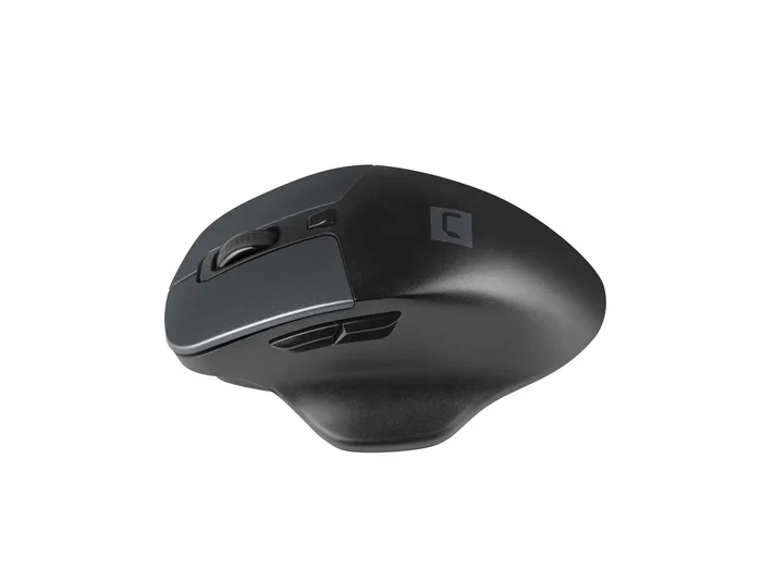 Natec BlackBird 2 Ratón Inalámbrico RF 2.4 GHz Silencioso Ambidiestro 1600 DPI IR LED 6 Botones con Goma Negro para Oficina