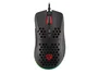 Genesis Krypton 555 Ratón Gaming para Diestros Óptico 8000 DPI Sensor Pixart PAW3333, 7 Botones Programables, 70g Ultraligero, Iluminación RGB, Cable USB - Negro