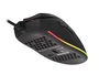 Genesis Krypton 555 Ratón Gaming para Diestros Óptico 8000 DPI Sensor Pixart PAW3333, 7 Botones Programables, 70g Ultraligero, Iluminación RGB, Cable USB - Negro