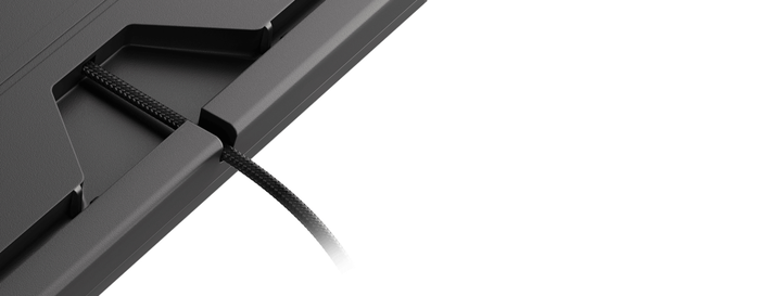 GENESIS THOR 300 Teclado Gaming Mecánico USB con Interruptores Outemu Red RGB, Distribución QWERTY Portugués de 104 Teclas, Negro