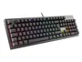 Genesis THOR 300 Teclado Gaming Mecánico RGB Portugués - Interruptores Outemu Brown, 104 Teclas, Retroiluminación LED, Negro, Formato Completo, USB