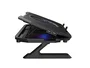 Genesis Oxid 850 - Base Refrigeradora para Portátil Gaming RGB con 5 Ventiladores, Ajuste de Altura, para Pantallas hasta 17.3", USB 2.0, Negro
