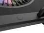 Genesis Oxid 850 - Base Refrigeradora para Portátil Gaming RGB con 5 Ventiladores, Ajuste de Altura, para Pantallas hasta 17.3", USB 2.0, Negro