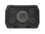 Genesis Oxid 850 - Base Refrigeradora para Portátil Gaming RGB con 5 Ventiladores, Ajuste de Altura, para Pantallas hasta 17.3", USB 2.0, Negro