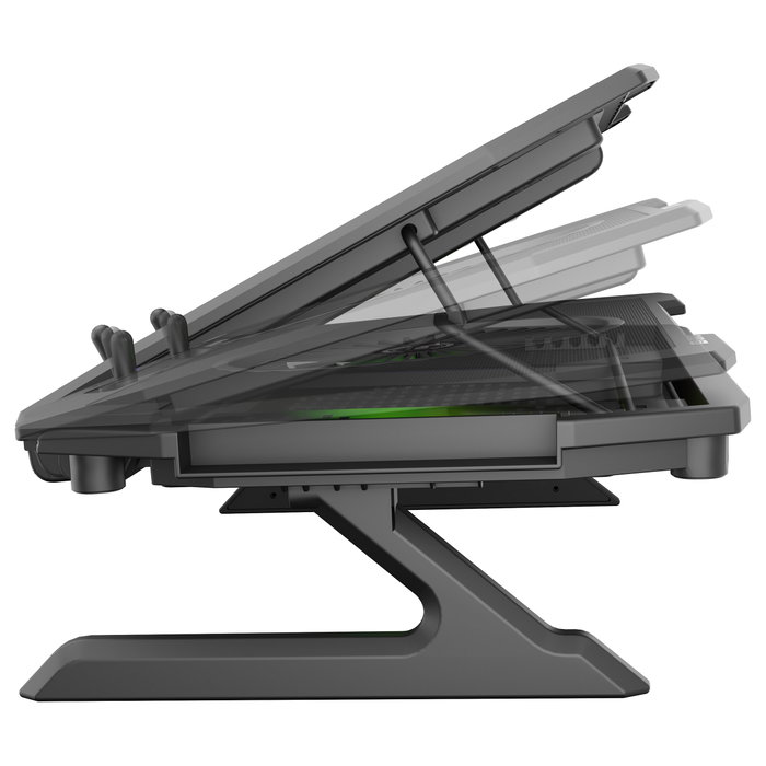 Genesis Oxid 850 Base refrigeradora RGB para portátiles hasta 17.3 pulgadas