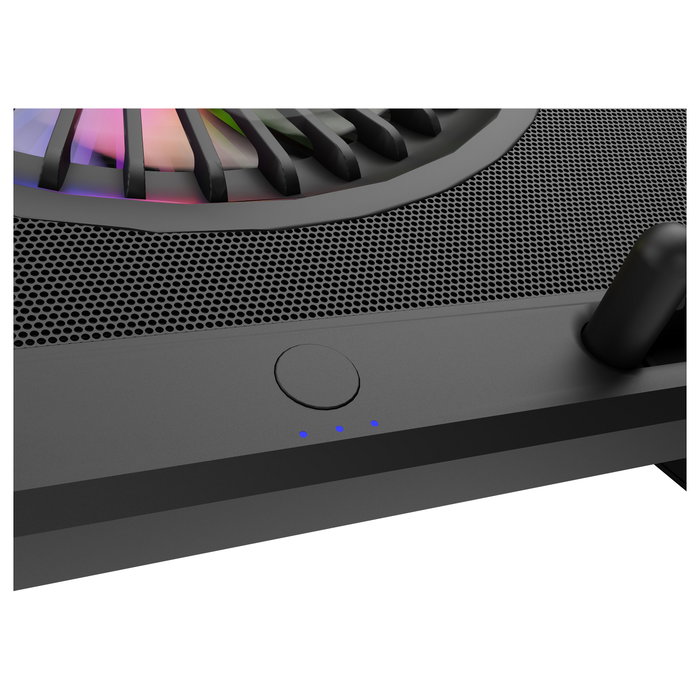 Genesis Oxid 850 Base refrigeradora RGB para portátiles hasta 17.3 pulgadas
