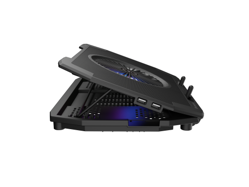 Genesis Oxid 850 Base refrigeradora RGB para portátiles hasta 17.3 pulgadas