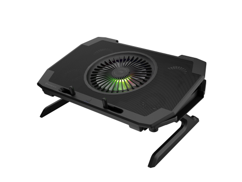 Genesis Oxid 850 Base refrigeradora RGB para portátiles hasta 17.3 pulgadas