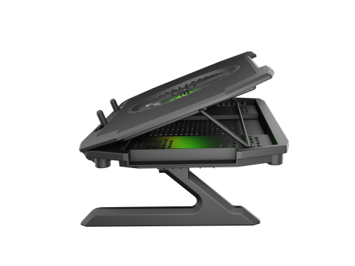 Genesis Oxid 850 Base refrigeradora RGB para portátiles hasta 17.3 pulgadas