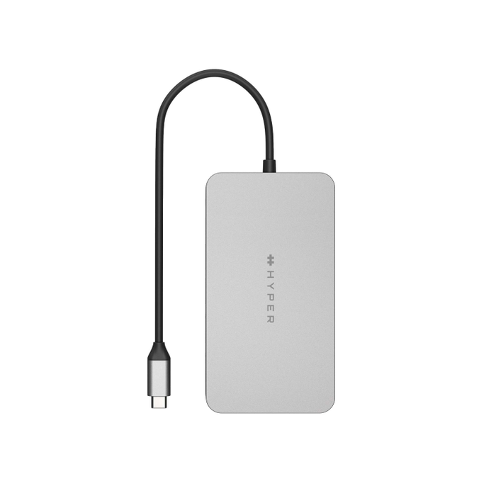HYPER HyperDrive DUEL 10 en 1 USB-C Acero inoxidable