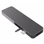 HYPER GN21D-GRAY Base para Portátil y Replicador de Puertos Gris con HDMI y USB 3.2 Gen 2