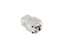 Lanberg KSF7-2000 Módulo Conector RJ-45 a LSA, 180° Plano, Acero Inoxidable, Cat7 FTP/F-UTP para Cable 22/26 AWG