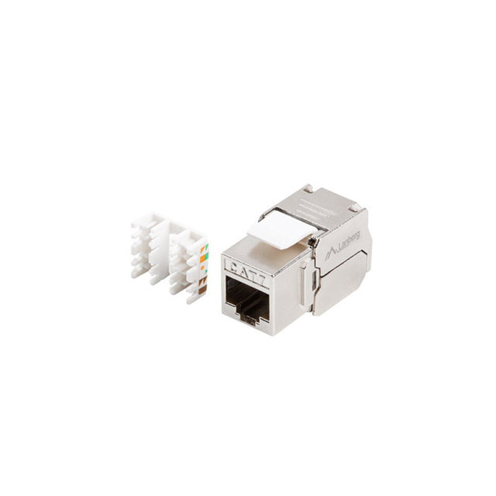 Lanberg KSF7-2000 Módulo Keystone Cat.7 FTP RJ45 Acero Inoxidable