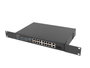 LANBERG RSFE-16P-2C-150 Switch 18 Puertos PoE+ 150W 1U Negro