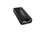 Natec Trevi Power Bank 20000 mAh Carga Rápida Powerbank con 2 Puertos USB-A + 1 Puerto USB-C, Color Negro