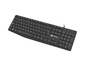 Natec Nautilus Slim NKL-1948 Teclado Español Negro