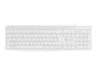 Natec NKL-1949 Teclado de Membrana QWERTY Español Blanco
