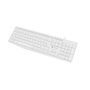 Natec Nautilus Slim NKL-1949 Teclado Blanco Español USB