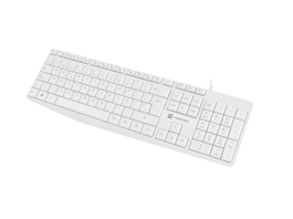 NATEC NKL-1949 Teclado USB QWERTY Español Blanco