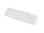 Natec Nautilus Slim NKL-1949 Teclado Blanco Español USB