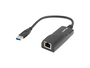Lanberg NC-1000-01 Adaptador de red USB 3.0 a Ethernet RJ45 Gigabit Negro