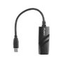 Lanberg NC-1000-01 Adaptador de red USB 3.0 a Ethernet RJ45 Gigabit Negro