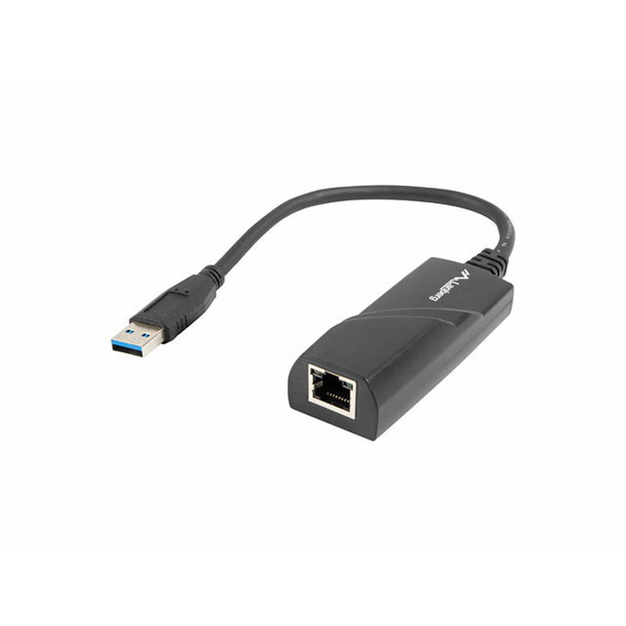 Lanberg NC-1000-01 Adaptador de red USB 3.0 a Ethernet RJ45 Gigabit Negro Lanberg NC-1000-01 Adaptador de red USB 3.0 a Ethernet RJ45 Gigabit Negro