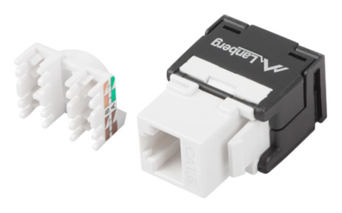 Lanberg KSU6-2000 Conector Keystone RJ45 Hembra UTP Cat. 6