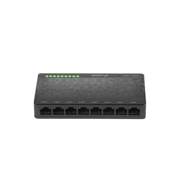 Lanberg DSP1-1008 Switch 8 Puertos Gigabit Ethernet No Administrado