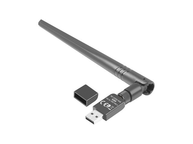 Lanberg NC-0300-WIE Adaptador de Red USB WiFi 300